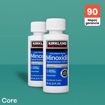 Kirkland Minoxidil 5% haj-, és szakállnövesztő - 2 havi adag folyadék