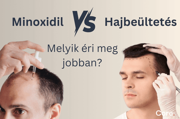 Minoxidil vagy Hajbeültetés: Melyik éri meg jobban neked?