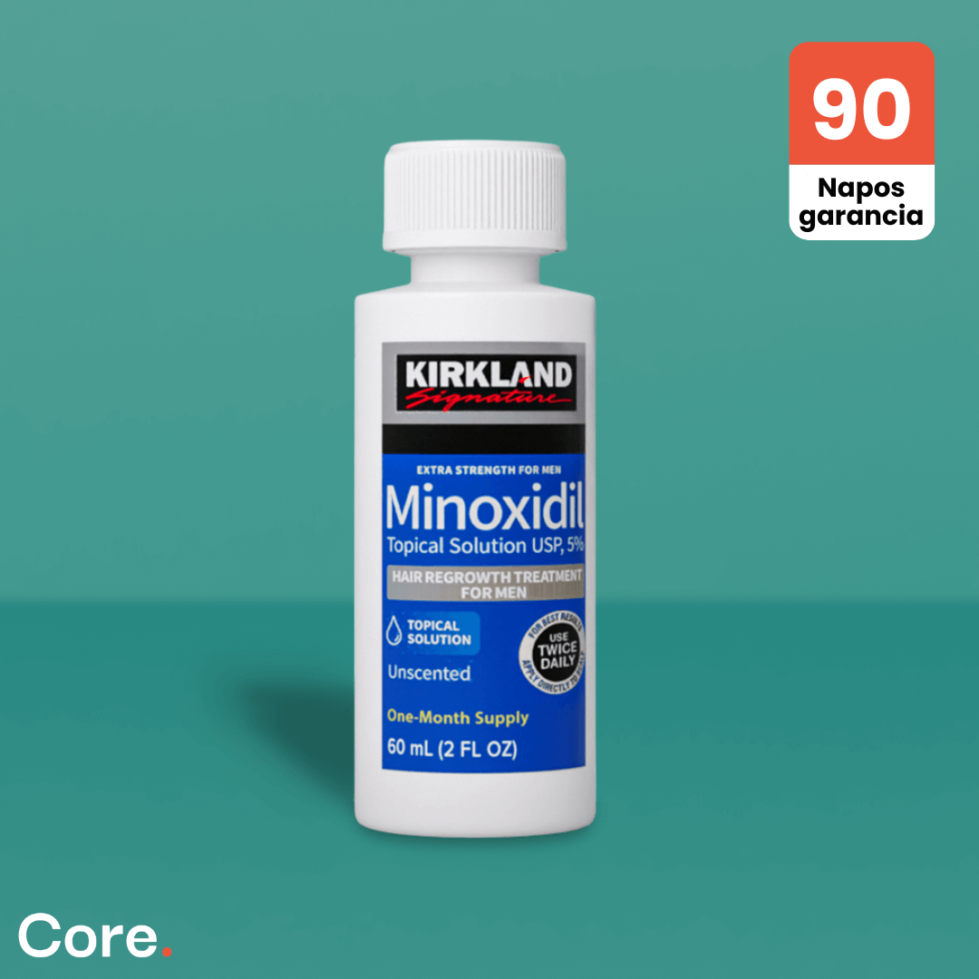 Hajnövesztő és szakállnövesztő minoxidil folyadék 1 havi adag