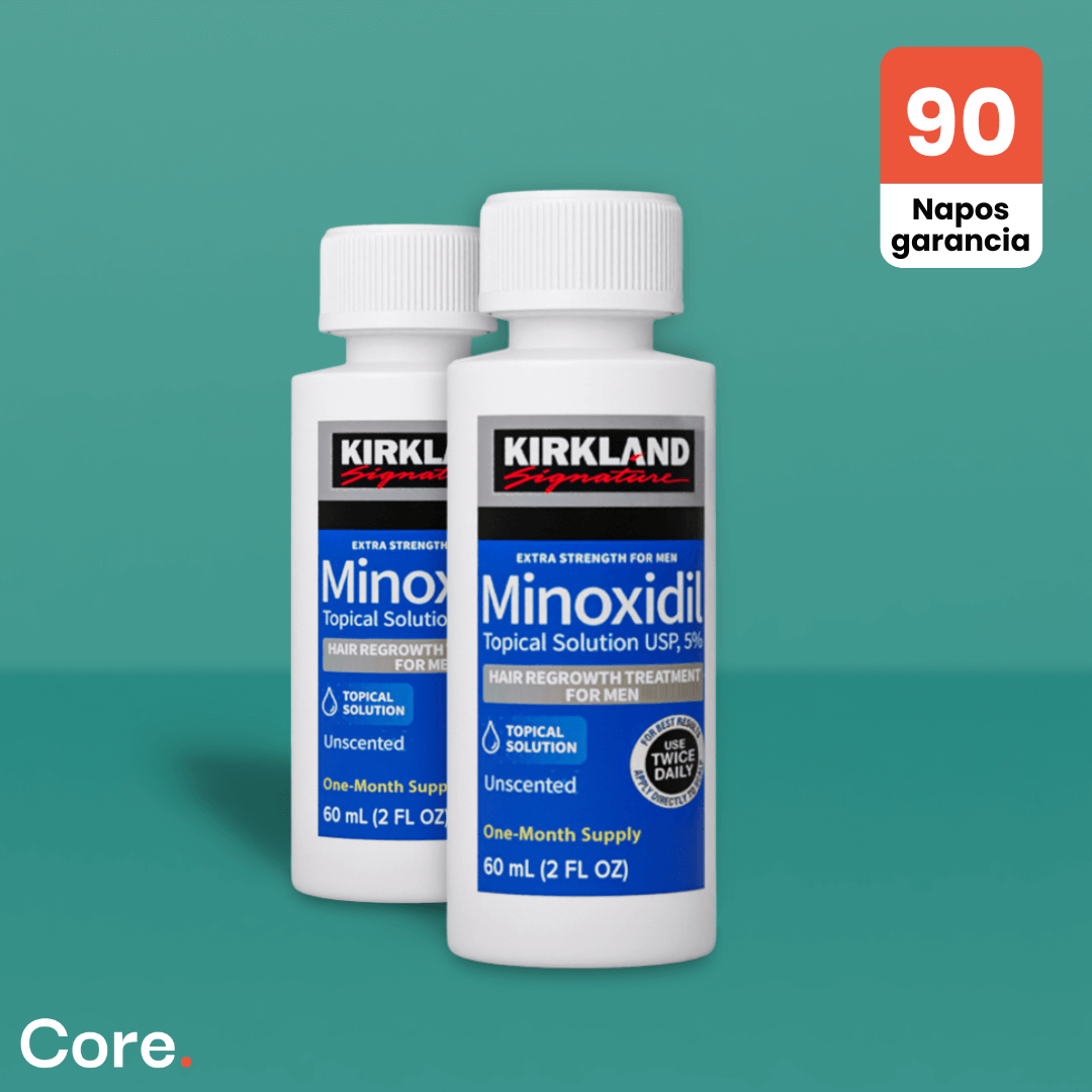 Kirkland Minoxidil 5% haj-, és szakállnövesztő - 2 havi adag folyadék