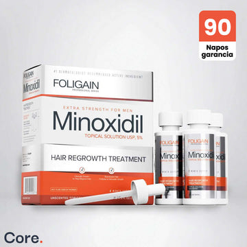 Foligain Minoxidil 5% hajnövesztő - 3 havi adag folyadék