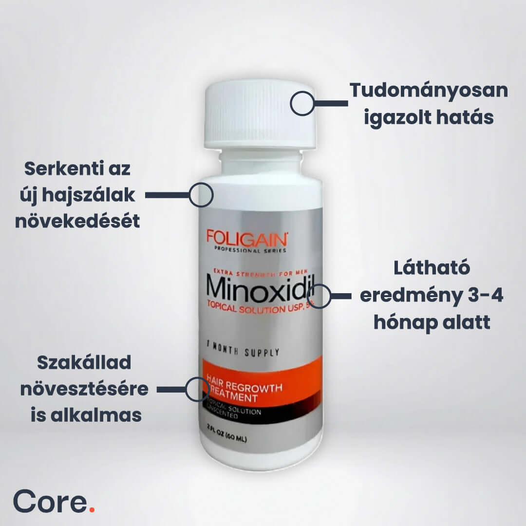 Foligain Minoxidil Komplex hajnövesztő rutin (3 havi)