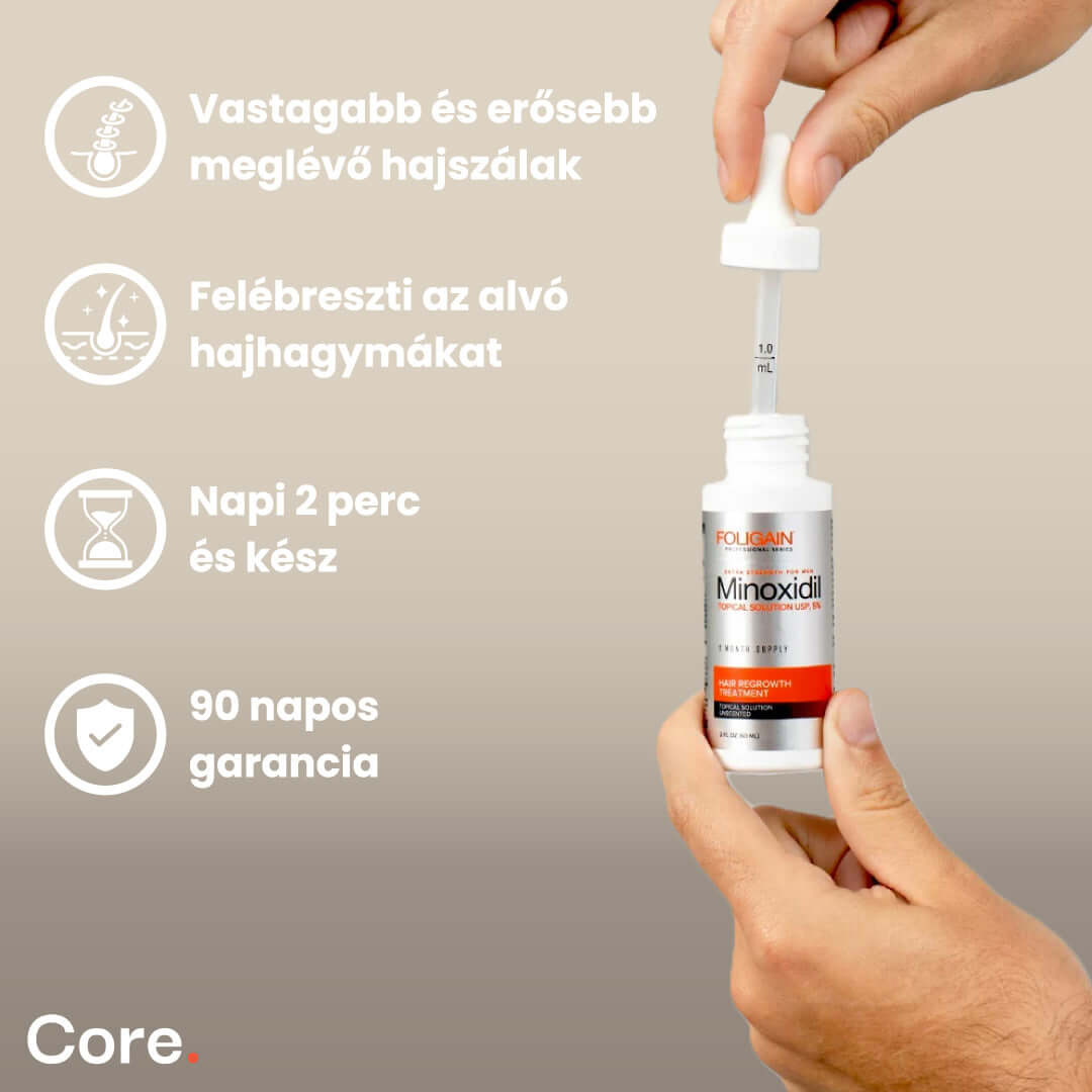 Foligain Minoxidil Komplex hajnövesztő rutin (3 havi)
