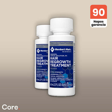 Member's Mark Minoxidil 5% haj-, és szakállnövesztő - 2 havi adag folyadék