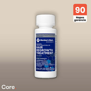 Member's Mark Minoxidil 5% haj-, és szakállnövesztő - 1 havi adag folyadék