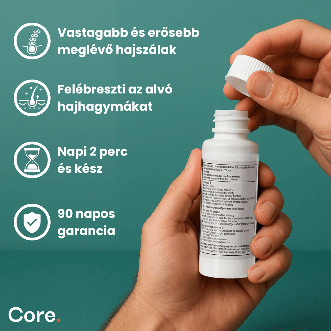 Minoxidiles hajnövesztés előnyei