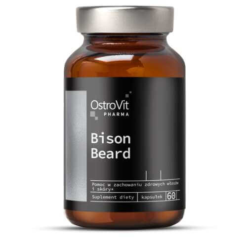 OstroVit Bison Beard – Komplex Szakáll-, és hajvitamin (1 havi adag)